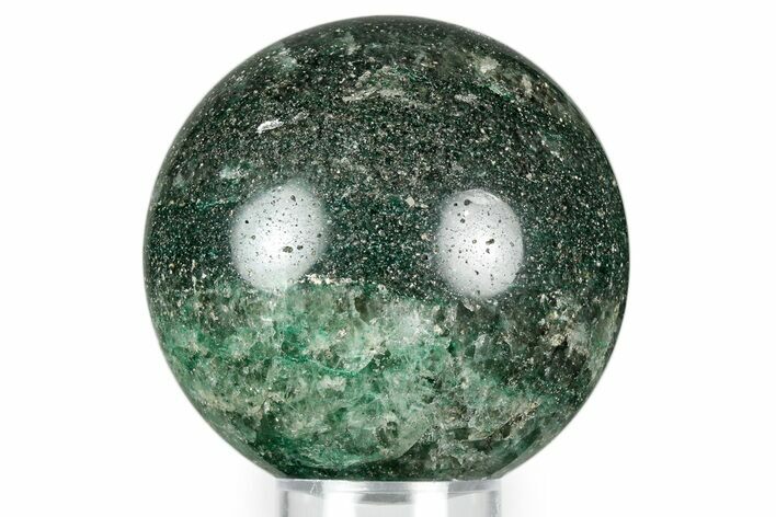 Polished Fuchsite Sphere - Madagascar #349708